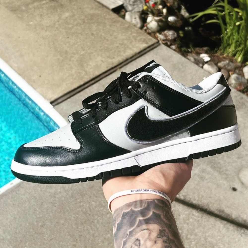 Nike Dunk Black/Grey - Worn once VNDS - Size 12